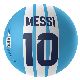 PELOTA PLASTICA N°5 AFA SELECCION ARGENTINA X UN. ART.57513