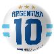 PELOTA PLASTICA N°5 AFA SELECCION ARGENTINA X UN. ART.57513