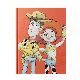 CUADERNO N°3 TAPA DURA DISNEY TOY STORY RAYADO 19CM X 25CM X 64 HJ. ART 701925-T