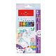 ECOLAPICES FABER CASTELL UNICORNIO X 12 UN + 2 EFECTO MEZCLADO - ART.210510