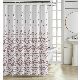 CORTINA DE BAÑO POLIESTER CATANA HOME FLORAL  180X180CM PMO50105