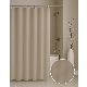 CORTINA DE BAÑO POLIESTER CATANA HOME RAYAS BLANCO 180X180CM PMO50106
