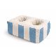 ALMOHADON TUSOR MATERO RAYADO 35X25X17 ARGENTINA  V. H. FABRIC 2070-56
