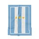 REPASADOR DE GABARDINA ARGENTINA 40X60 3 ESTRELLAS V. H. FABRIC 2104-01